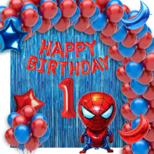 Spiderman Birthday Decoration
